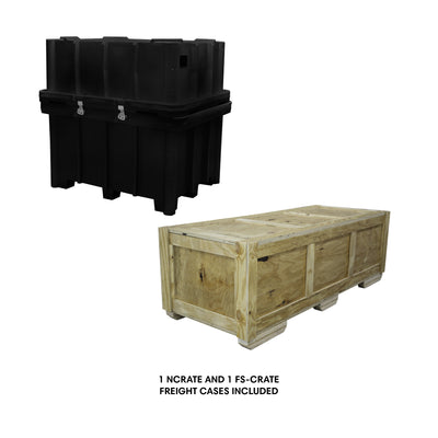 Modular and wooden freight cases for secure transport at trade shows and exhibitions