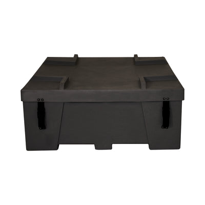 Modular trade show case base designed for exhibitions and special event setups