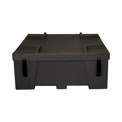 Heavy-duty modular transport case for trade shows, exhibitions, and special events