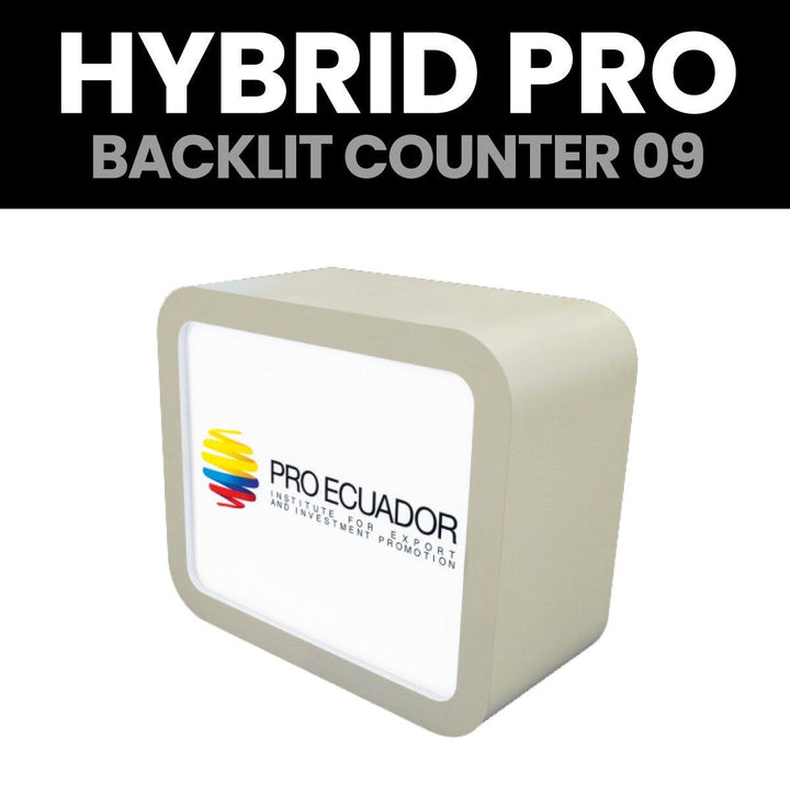 Hybrid Pro Backlit Counter 09 - TradeShowPlus