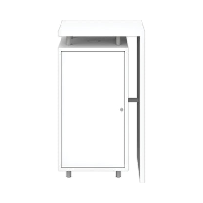 Modular counter with storage cabinet ideal for trade shows, exhibitions, and special event displays