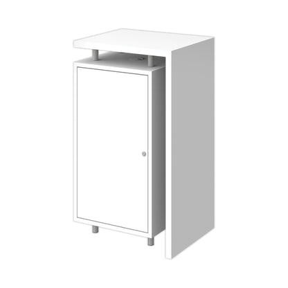 modular counter with lockable storage cabinet for trade shows and exhibitions