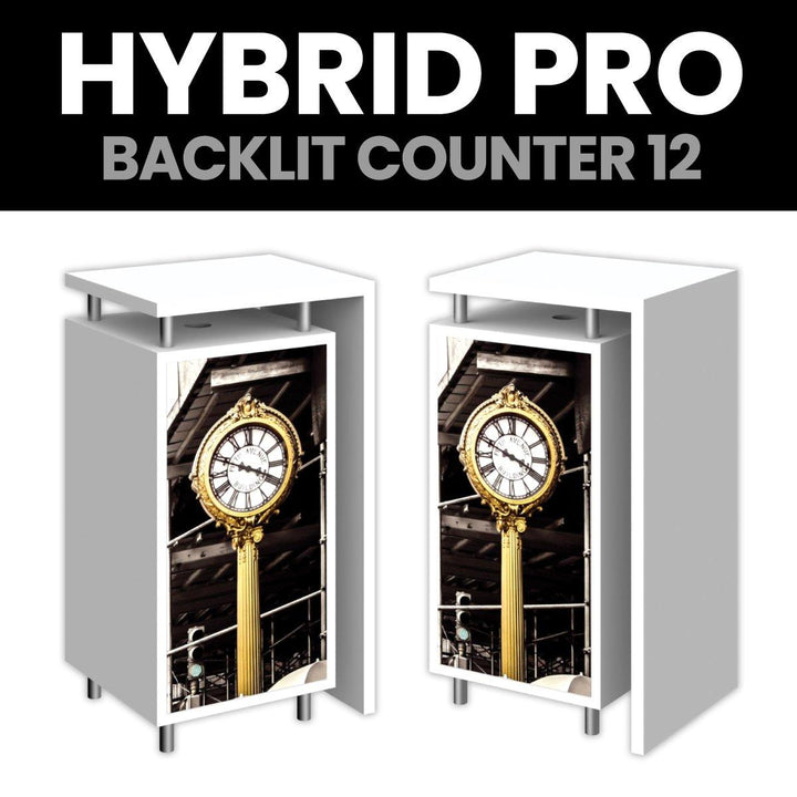 Hybrid Pro Backlit Counter 12 - TradeShowPlus