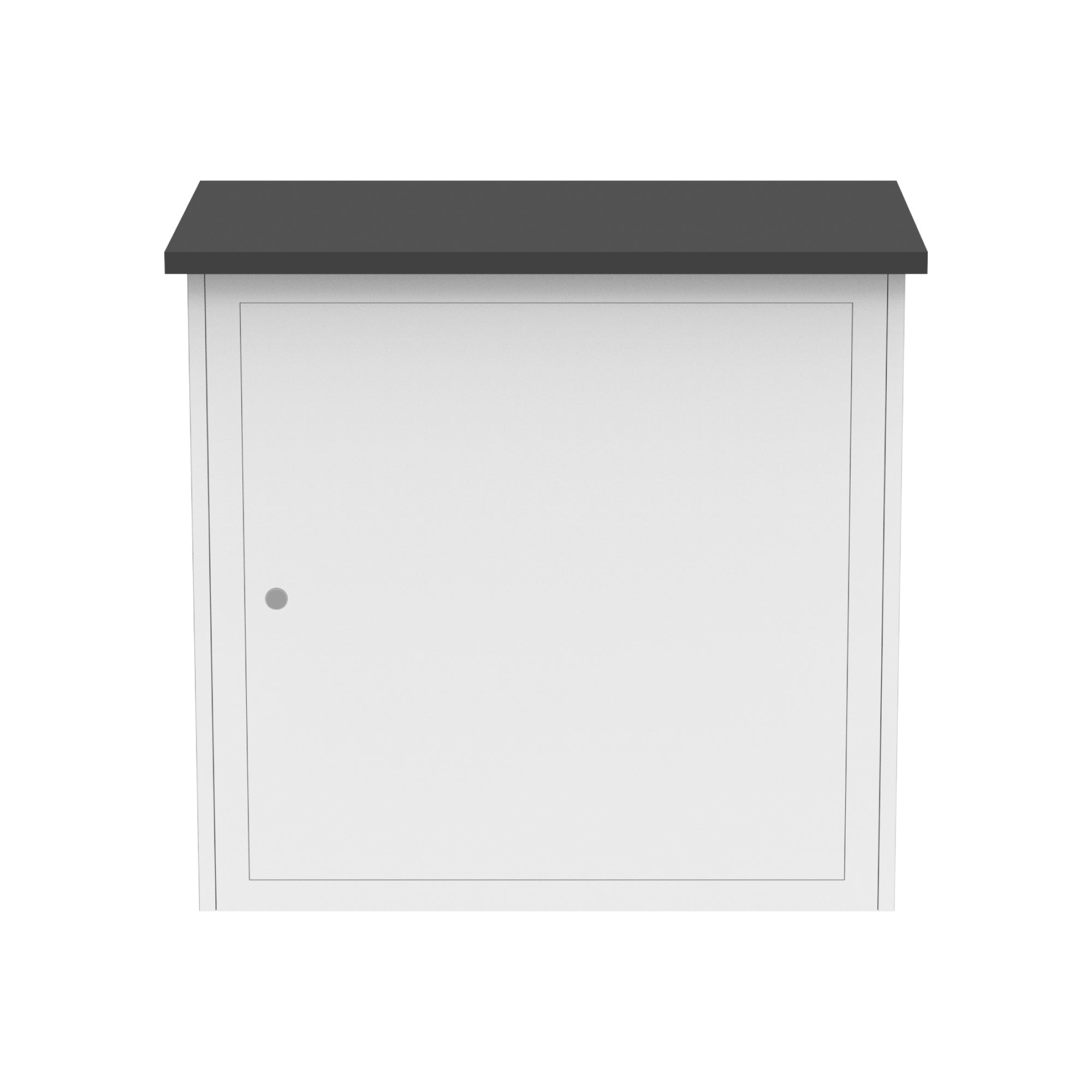 modular counter with storage door ideal for trade shows exhibitions and special events