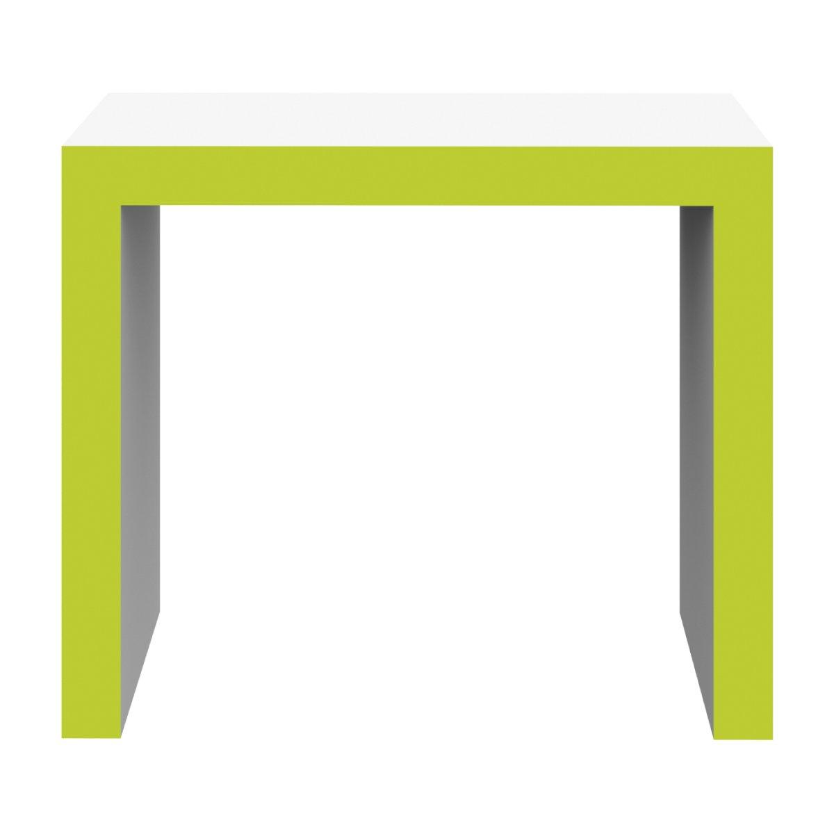 Modular trade show counter with clean lines designed for exhibitions and special events