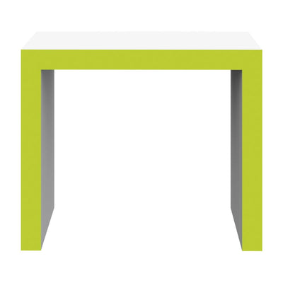 Modular trade show counter with clean lines designed for exhibitions and special events