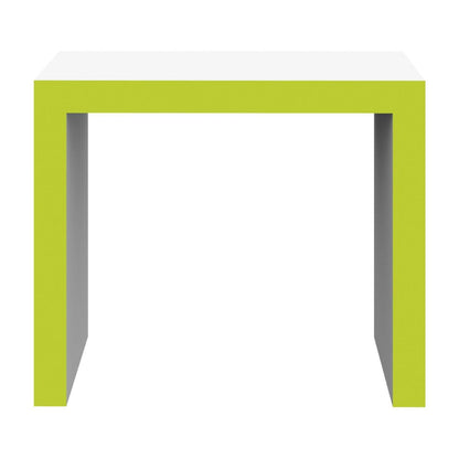 Modular trade show counter with clean lines designed for exhibitions and special events