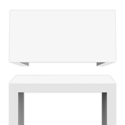 Modular exhibition counters designed for trade shows and special event displays