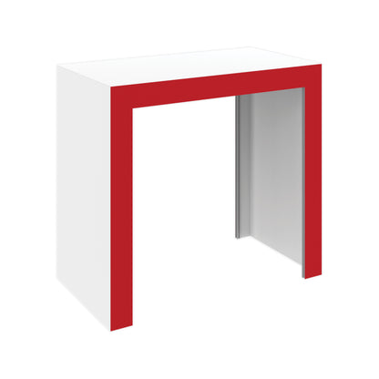 modular trade show counter with open front design for exhibitions and events