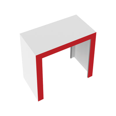 Modular trade show counter with open front for exhibitions and special event displays