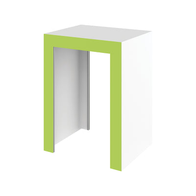 Modular trade show counter with open front for exhibitions and special event displays