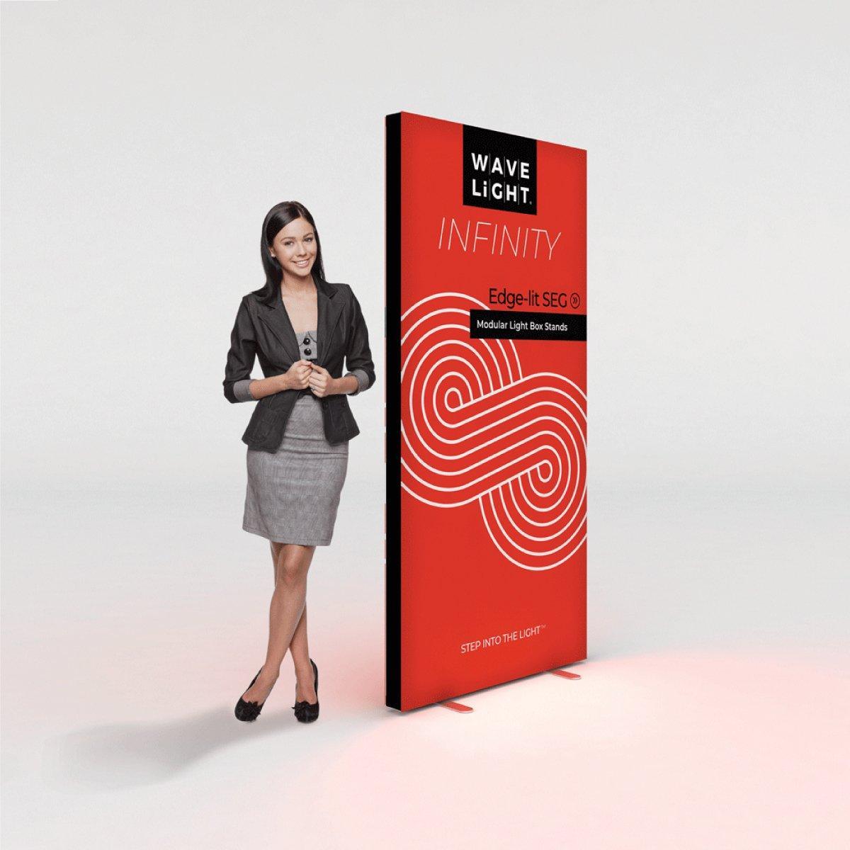 Infinity 950M Lightbox Stand - TradeShowPlus