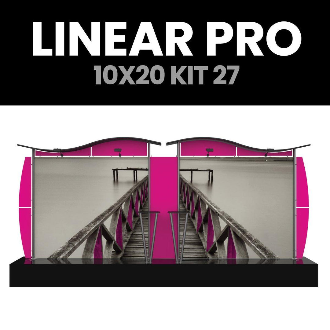 Linear Pro 10X20 Display Kit 27 - TradeShowPlus
