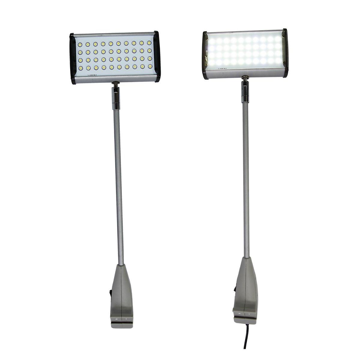 LED spotlight with adjustable arm designed for trade shows, exhibitions, and special events lighting