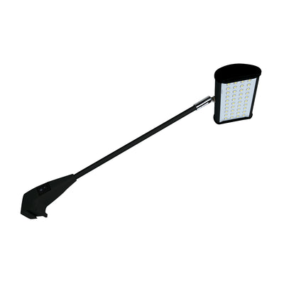 LED floodlight with adjustable arm designed for trade shows, exhibitions, and special events lighting