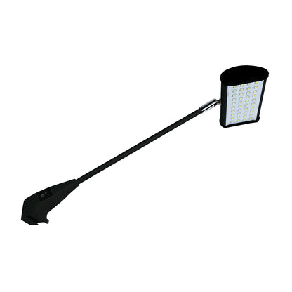 LED floodlight with adjustable arm designed for trade shows, exhibitions, and special events lighting