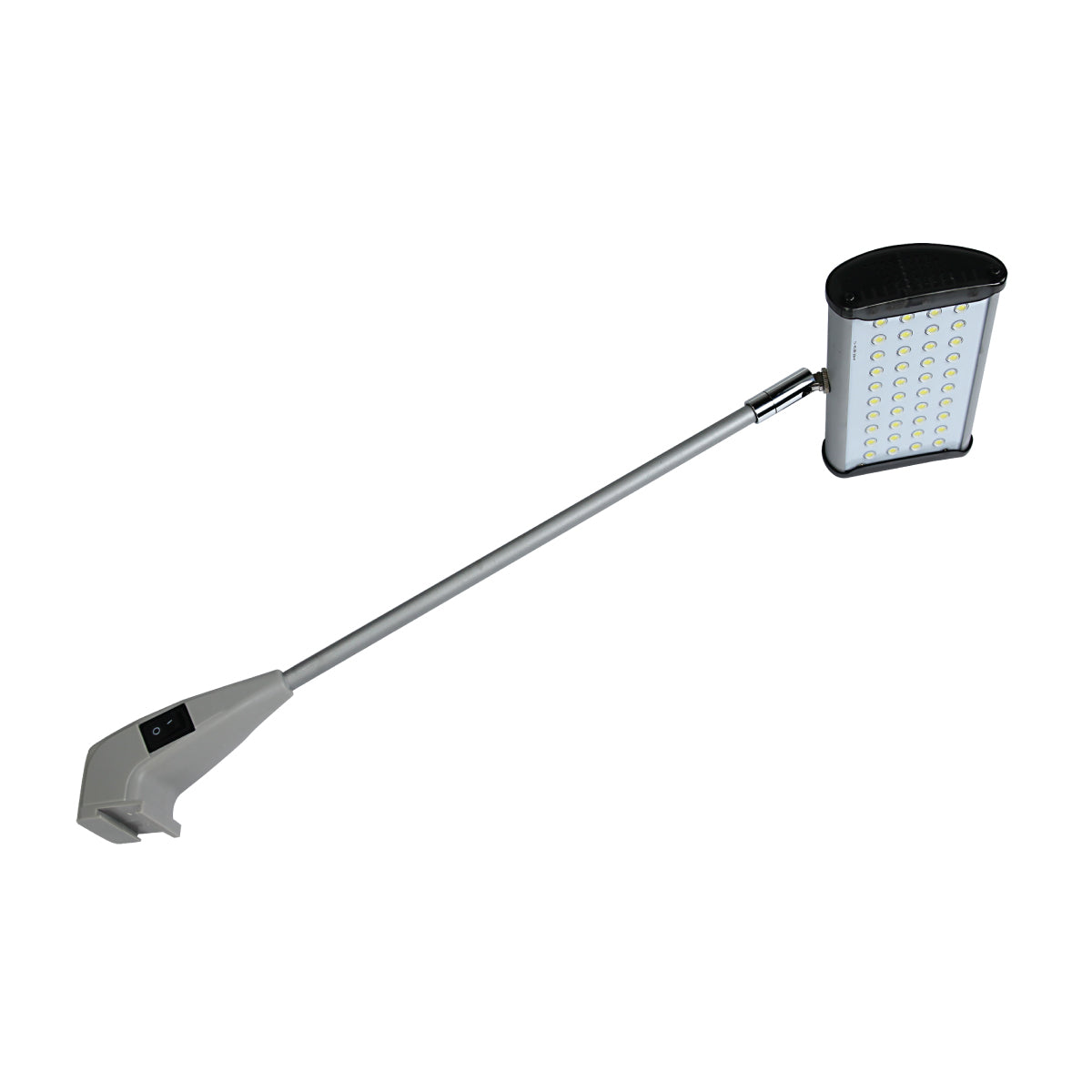 LED floodlight with adjustable arm ideal for trade shows, exhibitions, and special event lighting