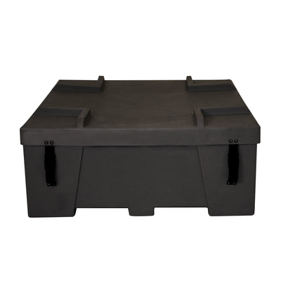 Durable hard case for secure transport and storage at trade shows and special events