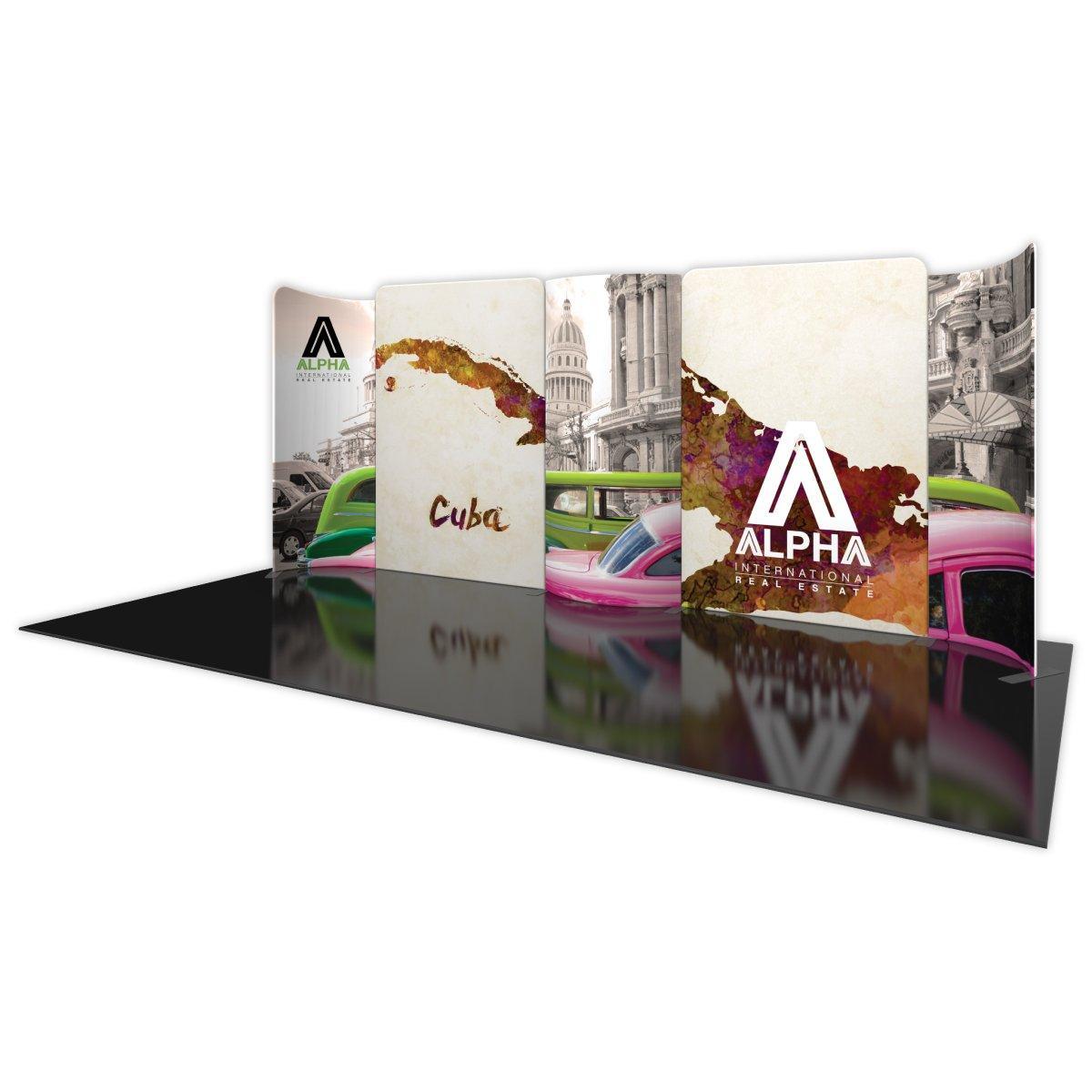 Modulate 20ft Display Kit 05 (Graphics Only) - TradeShowPlus