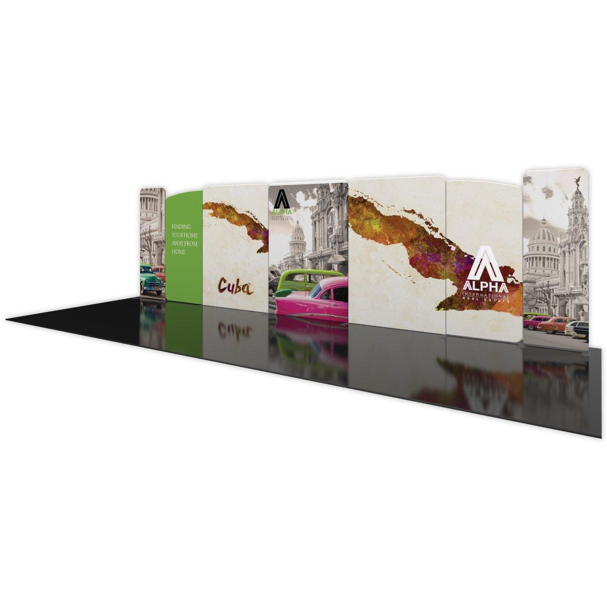 Modulate 30ft Display Kit 02 (Graphics Only) - TradeShowPlus