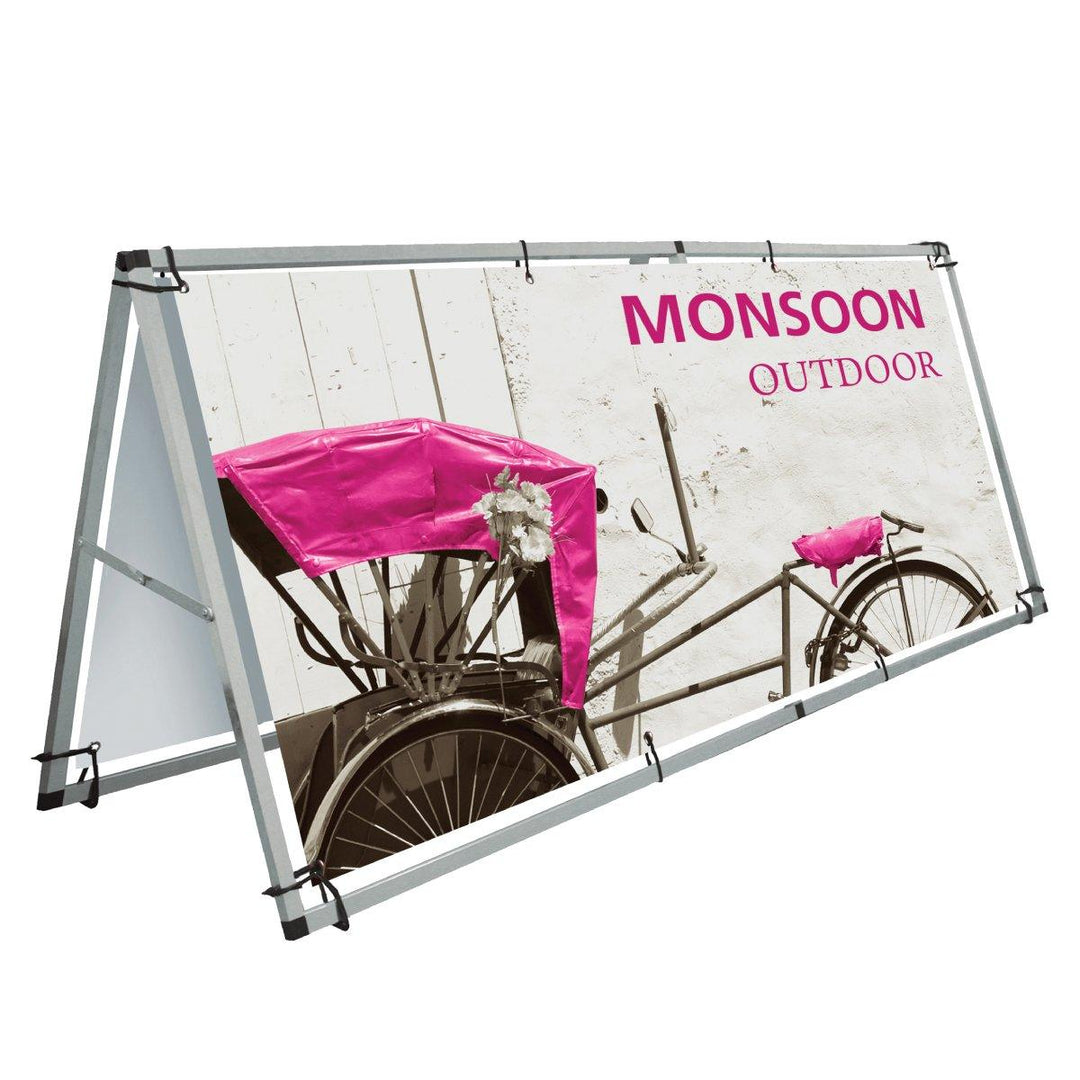 Monsoon Outdoor Banner Stand (Graphics Only) - TradeShowPlus