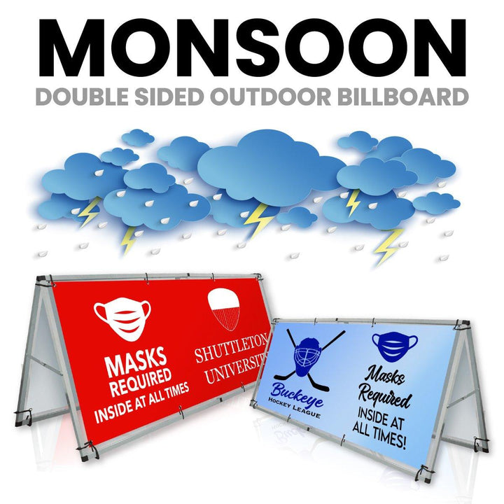Monsoon Outdoor Banner Stand - TradeShowPlus