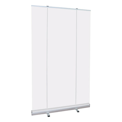 Retractable banner stand display ideal for trade shows, exhibitions, and special event marketing