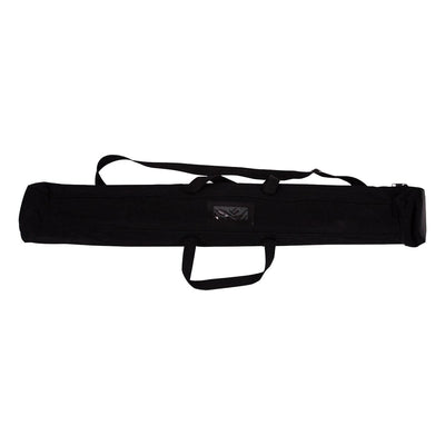 Portable storage bag for trade show banner stands and exhibition displays