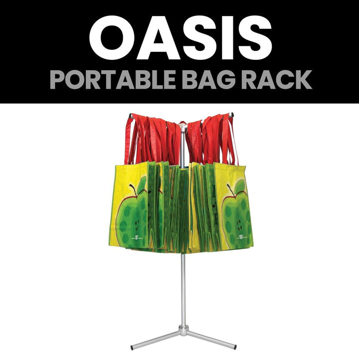 Oasis Bag Rack - TradeShowPlus