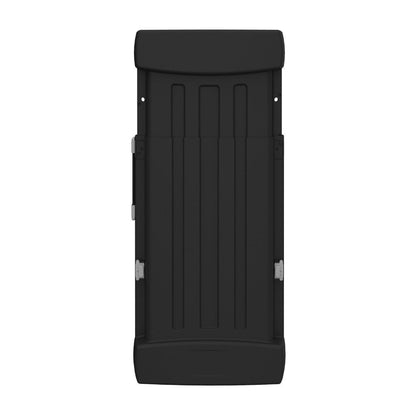 Durable shipping case with secure latches for transporting exhibits at trade shows and events