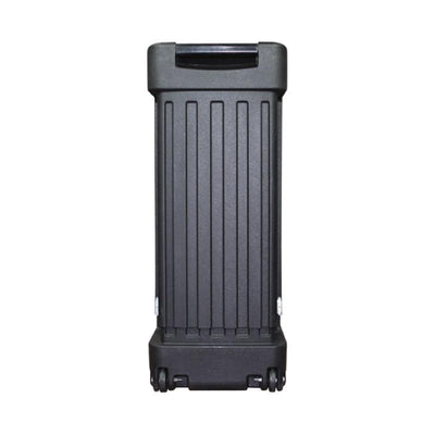 Expandable wheeled shipping case ideal for trade shows, exhibitions, and special event transport