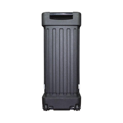 Expandable wheeled shipping case ideal for trade shows, exhibitions, and special event transport