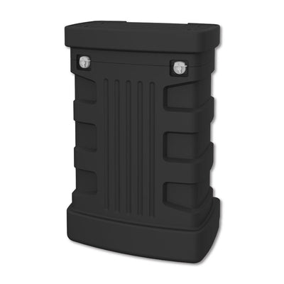 Durable hard case for protecting and transporting trade show displays and exhibition materials