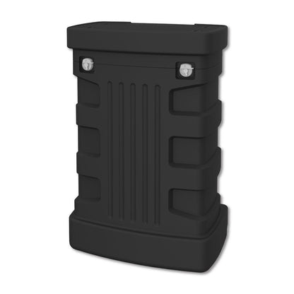 Durable hard case for protecting and transporting trade show displays and exhibition materials