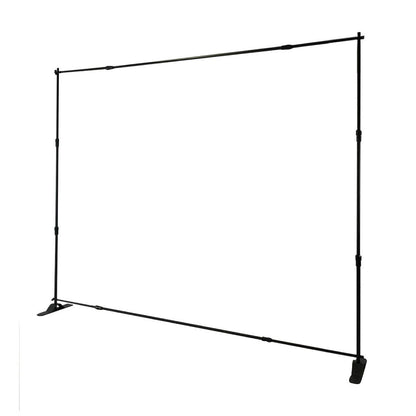 Adjustable 10ft trade show backwall frame for exhibitions and special event displays
