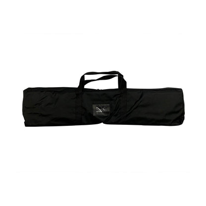 Portable carrying bag for trade show backwall display with handles for easy transport