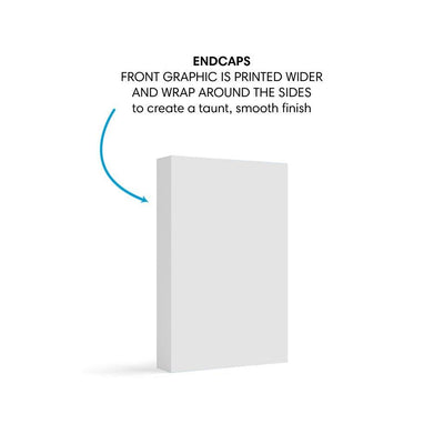 5ft straight tradeshow display with graphic wraparound for smooth finish at exhibitions