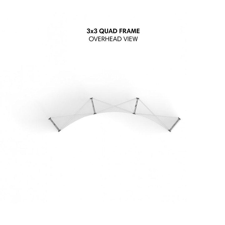 OneFabric 8ft Curved Display - TradeShowPlus