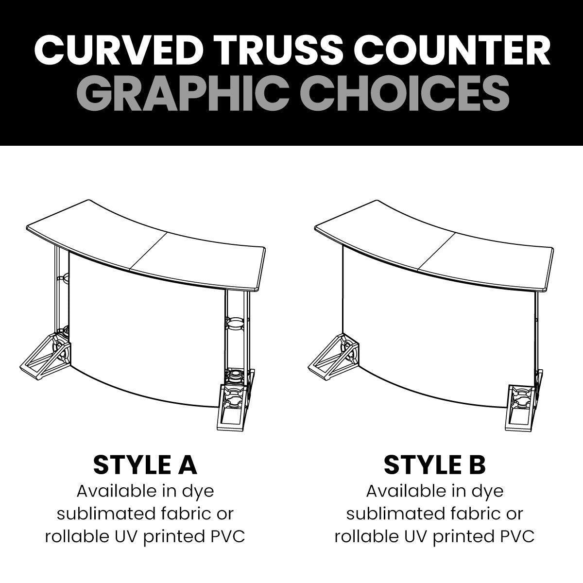 Orbital Curve Truss Counter - TradeShowPlus