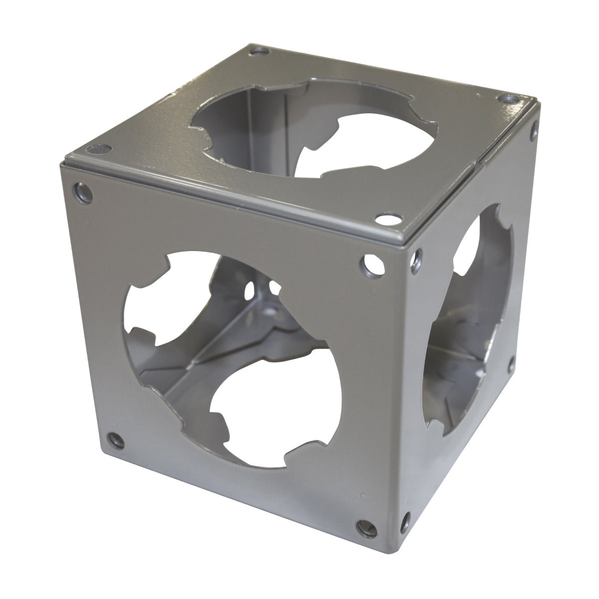 Metal truss 6-way junction connector for trade show and exhibition display structures