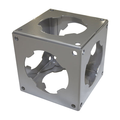 Metal truss 6-way junction connector for trade show and exhibition display structures