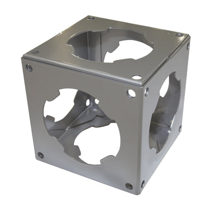 Metal truss 6-way junction connector for trade show and exhibition display structures