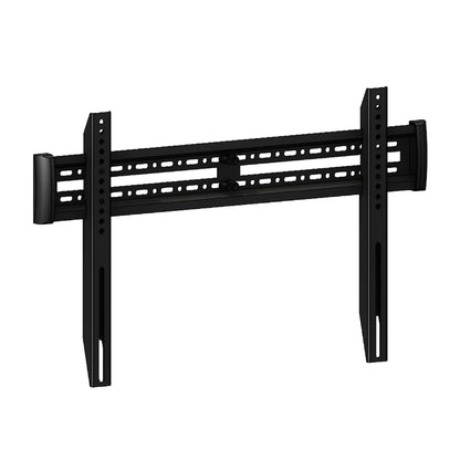 Heavy-duty monitor bracket for mounting large displays on orbital truss at trade shows and events