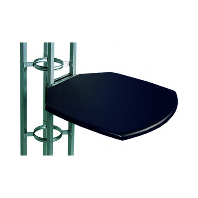 Orbital truss system with standard tabletop attachment for trade show and exhibition displays