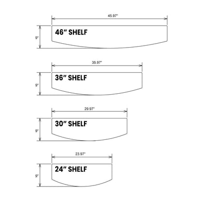 Orbital Truss Straight Shelf - TradeShowPlus