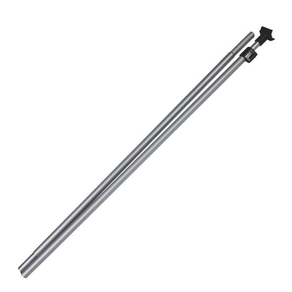Telescopic support poles for banner stands used in trade shows and exhibition displays