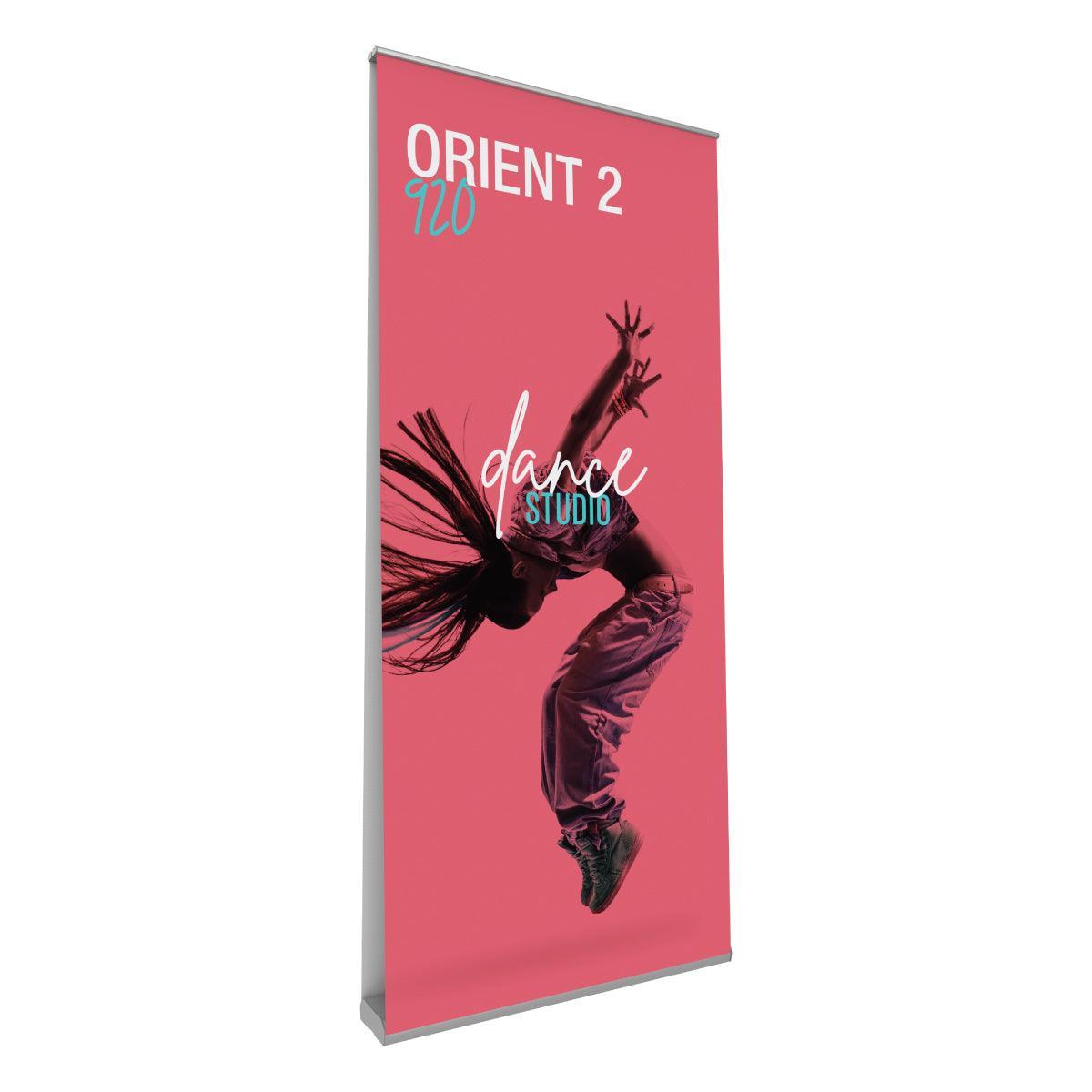 Orient 920 Double Sided Banner Stand - TradeShowPlus