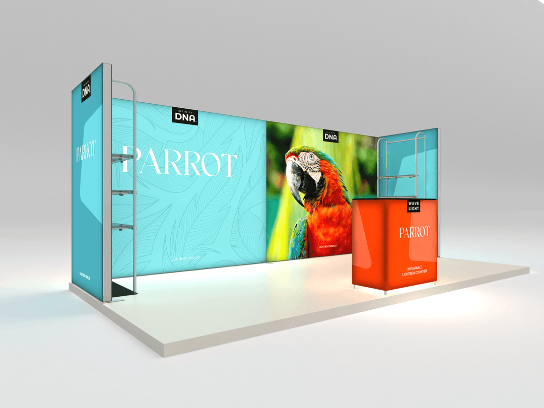 Waveline Parriot 10x20 Inline Display