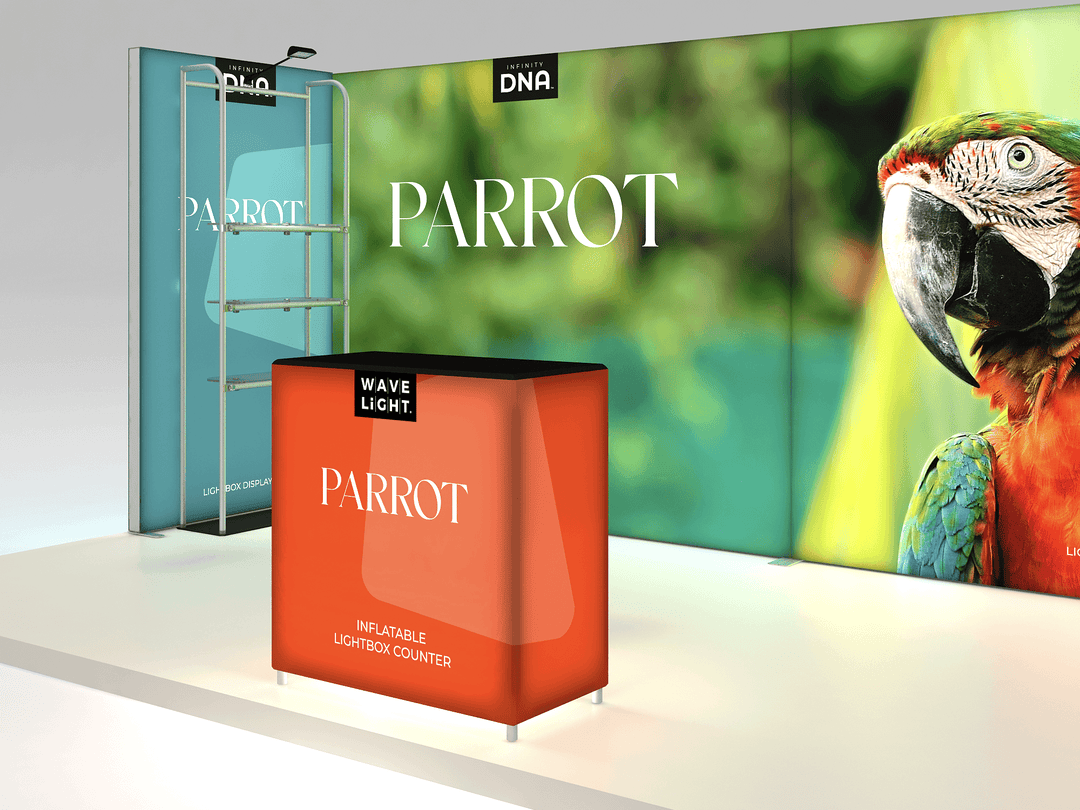 Waveline Parriot 10x20 Inline Display