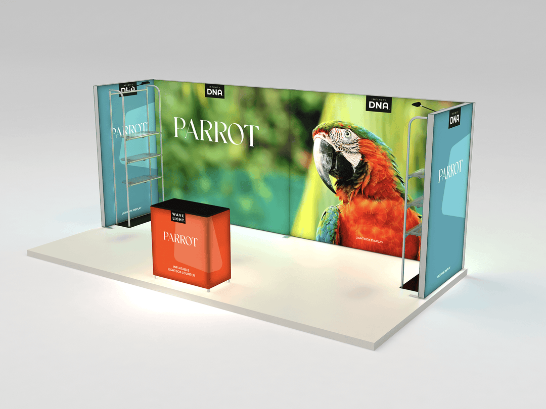 Waveline Parriot 10x20 Inline Display